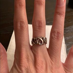 Tiffany three heart ring